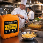 Load image into Gallery viewer, HELIXENOS High Oleic Sunflower Oil 35 lb Foodservice Frying Oil