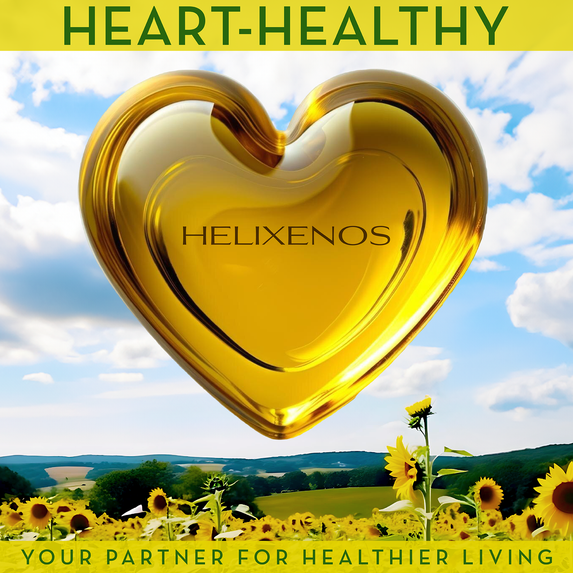 2 Pack Helixenos 100% High Oleic Sunflower Oil 5L